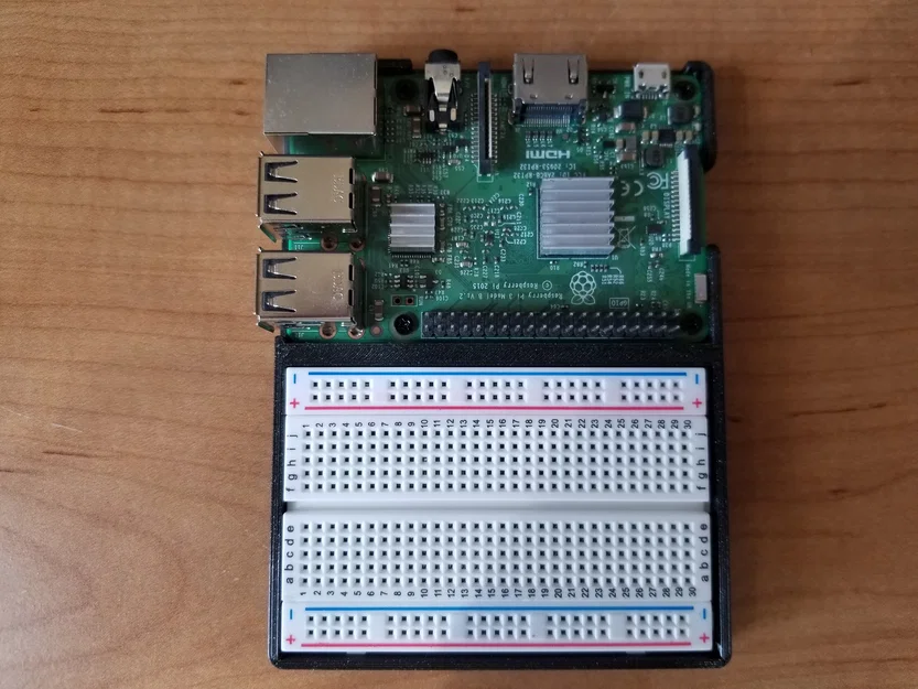 Hộp Raspberry Pi kèm Breadboard (Raspberry Pi Breadboard Case) - Image 4