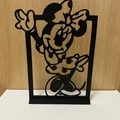 Mô hình trang trí Minnie 3D tinh tế cho bàn làm việc - Thumbnail 1