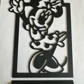 Mô hình trang trí Minnie 3D tinh tế cho bàn làm việc - Thumbnail 2