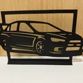 Mô hình trang trí bàn làm việc Mitsubishi Lancer Evo 9 (3D Print) - Thumbnail 1