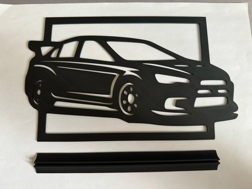 Mô hình trang trí bàn làm việc Mitsubishi Lancer Evo 9 (3D Print) - Image 2