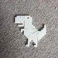 Mô hình Chrome Dino (Flexi) linh hoạt in 3D - Chú khủng long huyền thoại - Thumbnail 2