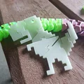 Mô hình Chrome Dino (Flexi) linh hoạt in 3D - Chú khủng long huyền thoại - Thumbnail 4