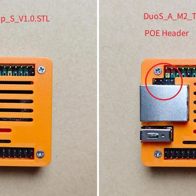 Vỏ bảo vệ 3D cho MilkV DuoS (Case Version A) bền đẹp, dễ in