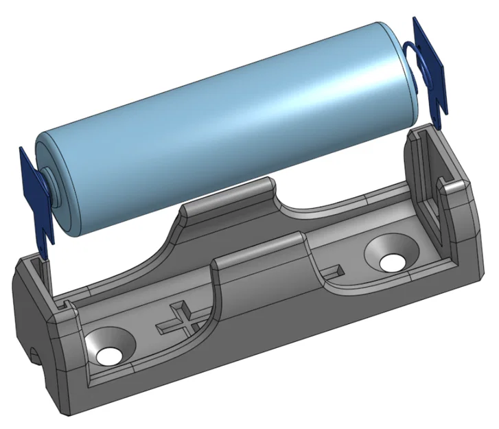 Giá đỡ pin AA / 14500 (AA / 14500 Battery Holder) - Image 1