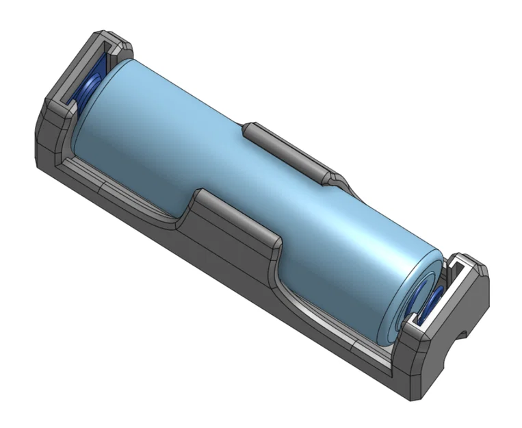 Giá đỡ pin AA / 14500 (AA / 14500 Battery Holder) - Image 2