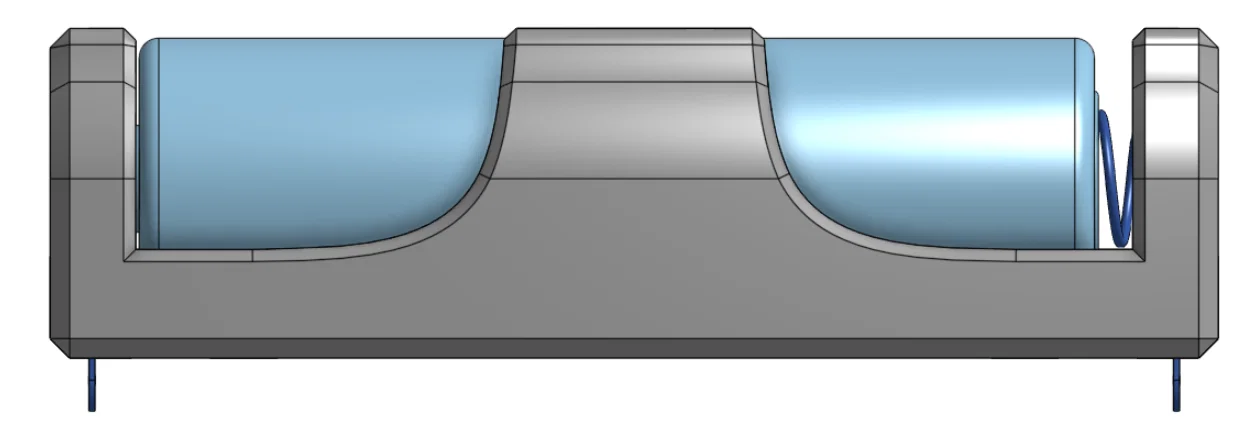 Giá đỡ pin AA / 14500 (AA / 14500 Battery Holder) - Image 4