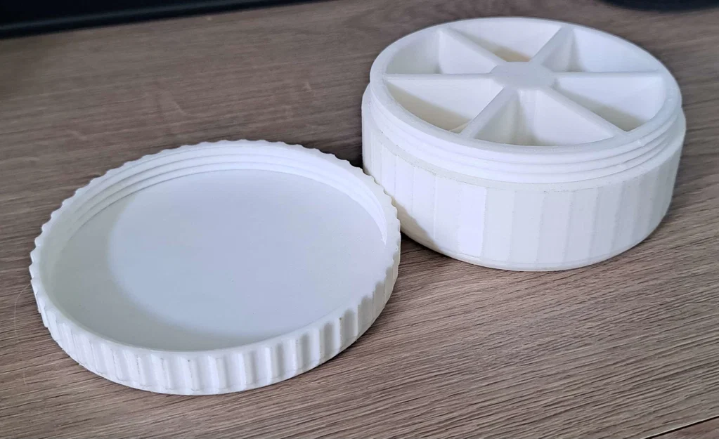 Hộp đựng đồ hình trụ nhỏ (Small Cylinder Storage Container) - Image 1