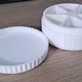Hộp đựng đồ hình trụ nhỏ (Small Cylinder Storage Container) - Thumbnail 1