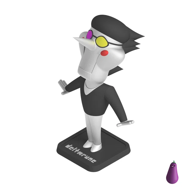Mô hình 3D Spamton G. Spamton - Nhân vật độc đáo từ Deltarune - Image 1