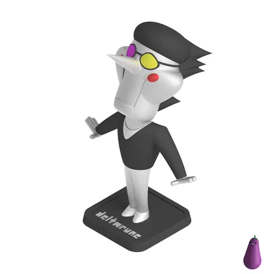Mô hình 3D Spamton G. Spamton - Nhân vật độc đáo từ Deltarune