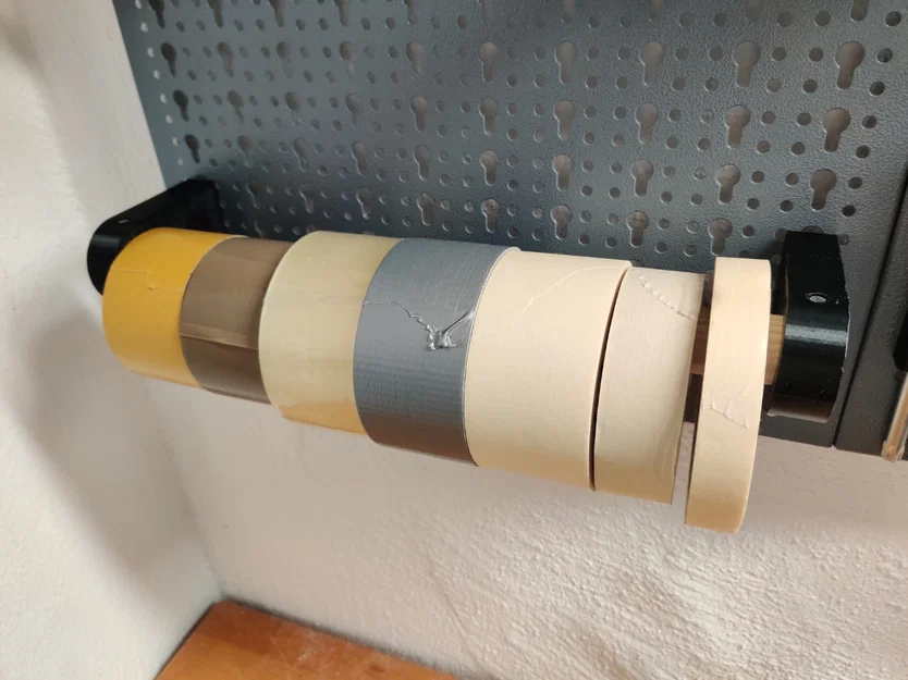 Giá treo băng keo cho bảng Pegboard Küpper (Thiết kế in 3D) - Image 2