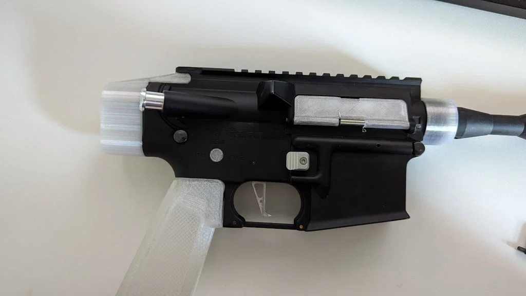 Bộ nắp che M4/M16/AR15 (Endcap, CH, Selector, Dust, Spacer, Barrel Nut) HPA - Image 1