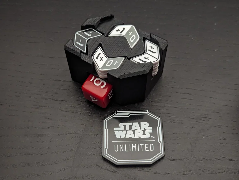 Đế chèn Gamegenic Deckpod có ống đựng xúc xắc cho Star Wars: Unlimited - Image 1