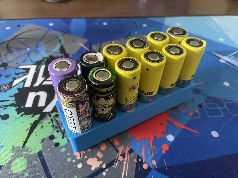 Khay Gridfinity 18650 1x3x4 - Image 2