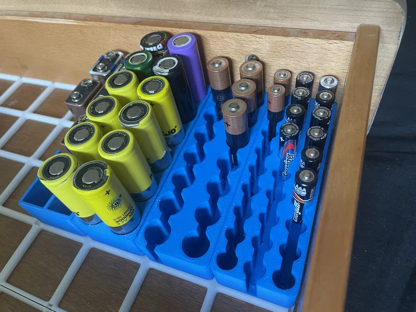 Khay Gridfinity 18650 1x3x4 - Image 3