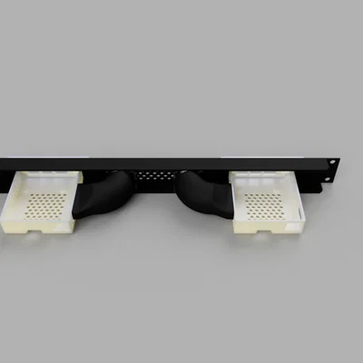 Giá đỡ rack đôi tản nhiệt tốt cho Raspberry Pi