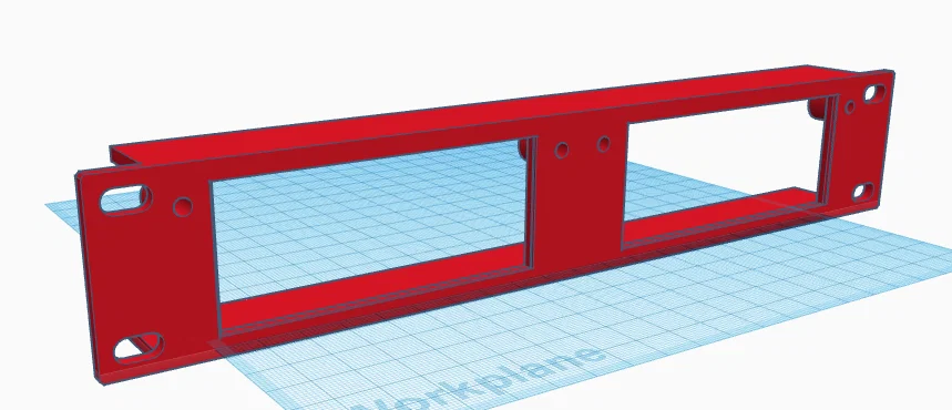 Giá gắn rack 10in cho 2 Raspberry Pi 4B (10in-Rack-Double-RaspberryPi-4B) - Image 2