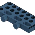 Giá đỡ tua vít cho bảng Honeycomb Storage Wall in 3D - Thumbnail 1
