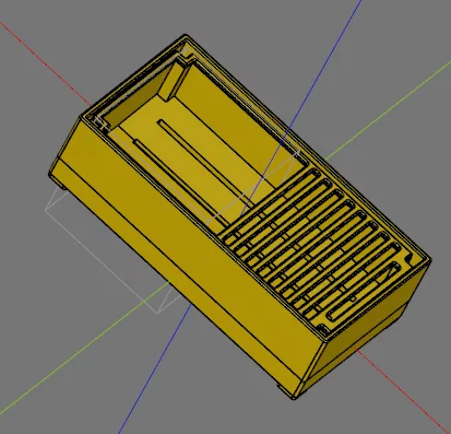 Khay caddy bồn rửa bếp dạng module [BẢN SỬA] (cadquery parametric) - Image 6