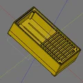 Khay caddy bồn rửa bếp dạng module [BẢN SỬA] (cadquery parametric) - Thumbnail 6