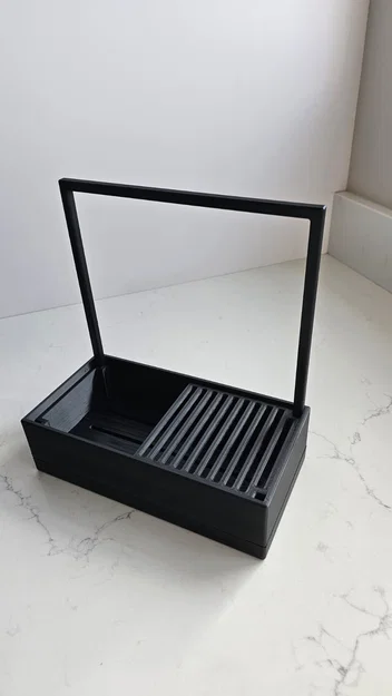 Khay caddy bồn rửa bếp dạng module [BẢN SỬA] (cadquery parametric) - Image 7