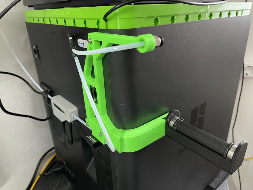 Giá treo cuộn nhựa gắn cạnh bên cho máy in 3D Bambu Lab X1C/P1S v3.1 - Image 1