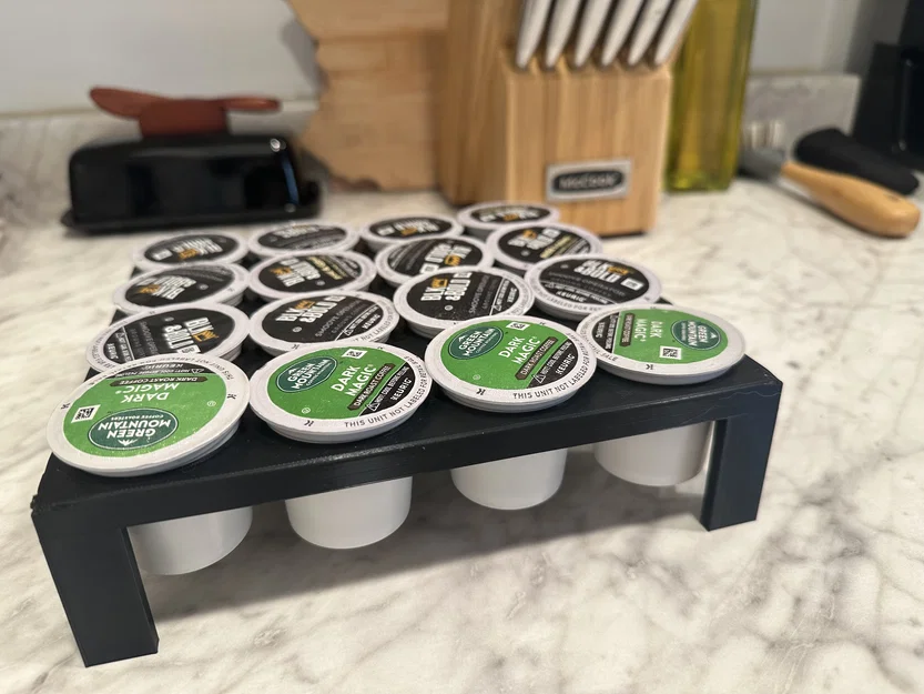 Khay Đựng K-Cup Gọn Gàng Cho Ngăn Kéo Tủ Bếp - File In 3D - Image 3