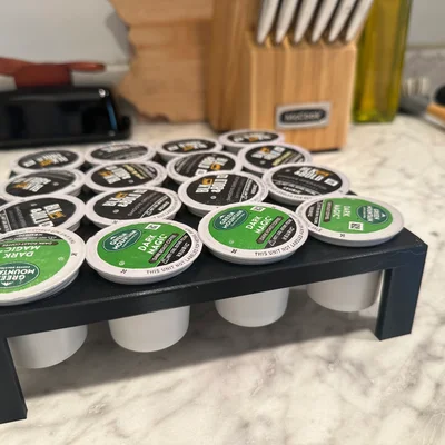 Khay Đựng K-Cup Gọn Gàng Cho Ngăn Kéo Tủ Bếp - File In 3D