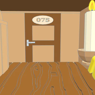 Mô hình nến Roblox DOORS 3D - Phụ kiện trang trí độc đáo