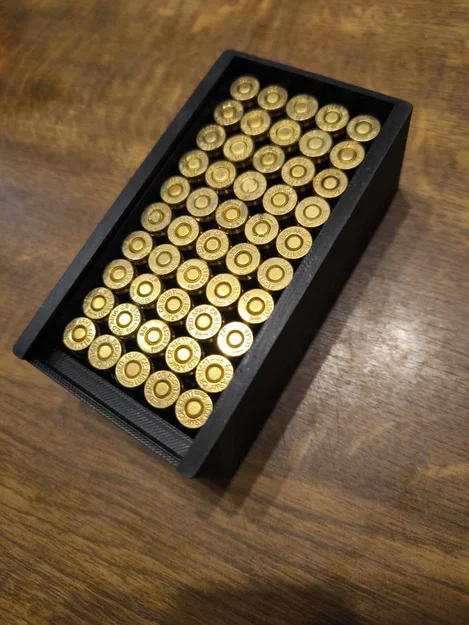 Hộp đựng đạn 9mm (Ammo Box) 50 viên - Thiết kế in 3D gọn gàng - Image 1