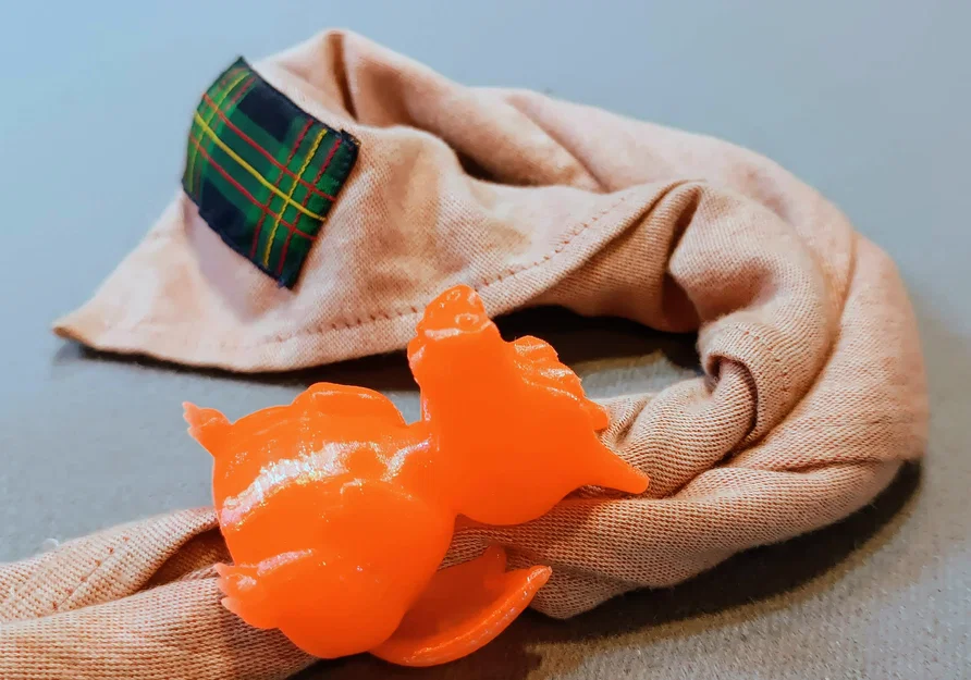 Vòng giữ khăn quàng Charizard (Charizard Scout Woggle) in 3D độc đáo - Image 5