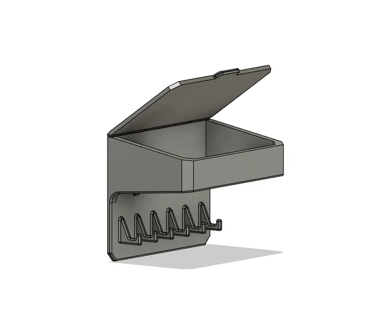 Móc Treo Chìa Khóa Kèm Kệ Riêng Tư (Key Holder with Privacy Shelf) - Image 2