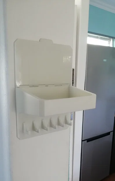 Móc Treo Chìa Khóa Kèm Kệ Riêng Tư (Key Holder with Privacy Shelf) - Image 10