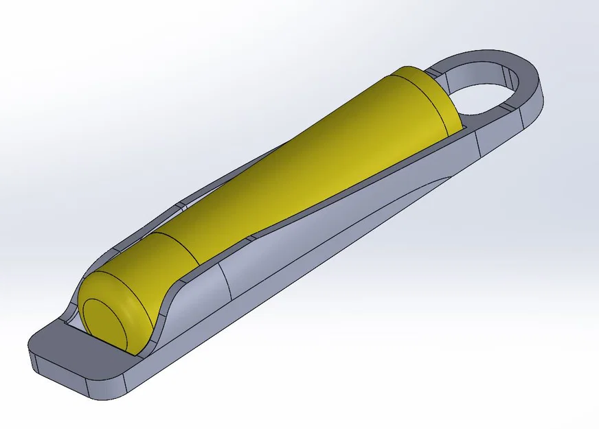 Kẹp Son Dưỡng Móc Khóa – 2 Kích Cỡ – In Nhanh - Image 3