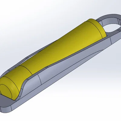 Kẹp Son Dưỡng Móc Khóa – 2 Kích Cỡ – In Nhanh