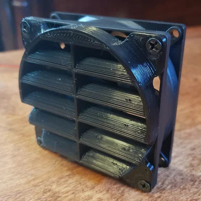 Bộ điều hướng luồng gió (Fan Deflector) 80mm cho quạt PC
