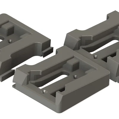 (Remix) Kệ Pin Milwaukee M18 - Modular Remix (khớp dovetail)