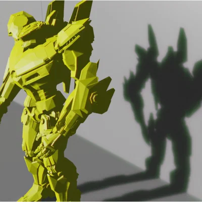 Mô hình 3D Striker Eureka từ phim Pacific Rim - File STL chất lượng