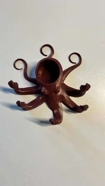 Chậu cây trang trí Rude Octopus - Mô hình in 3D độc lạ - Image 2