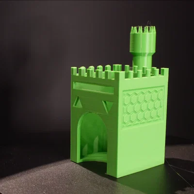 Mô hình Test Castle - Công cụ hiệu chỉnh máy in 3D hoàn hảo