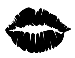 Mô hình trang trí tường hình đôi môi (Lips Wall Decor) ấn tượng - Image 1