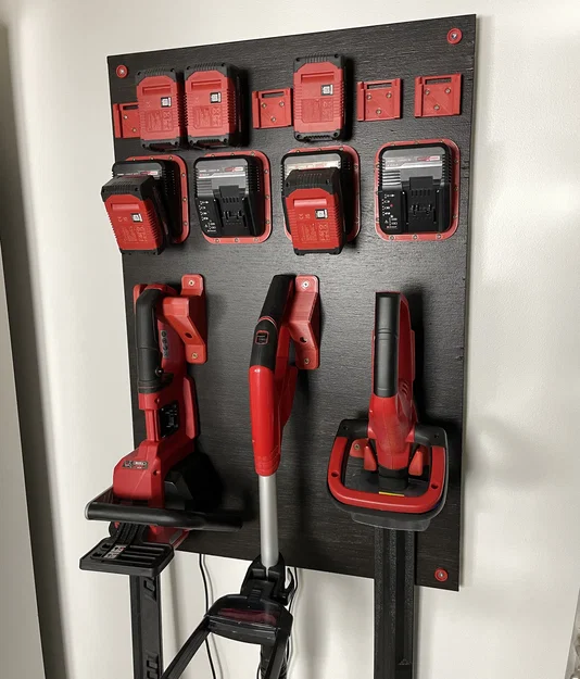 Bộ treo tường đa năng cho máy, pin và sạc Einhell Power X-Change - Image 3