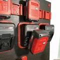 Bộ treo tường đa năng cho máy, pin và sạc Einhell Power X-Change - Thumbnail 12