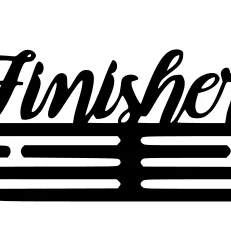Giá treo huy chương Finisher cho người yêu chạy bộ - In 3D