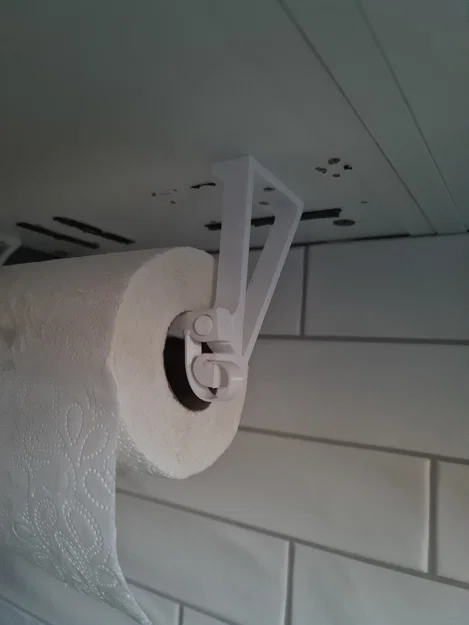 Giá treo giấy cuộn dọc (Vertical Paper Towel Holder) - Image 1