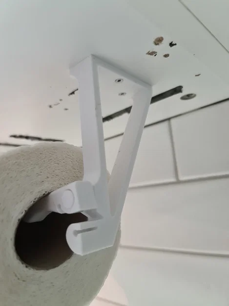 Giá treo giấy cuộn dọc (Vertical Paper Towel Holder) - Image 2