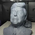 Mô hình tượng bán thân Donald Trump in 3D không cần support - Thumbnail 3