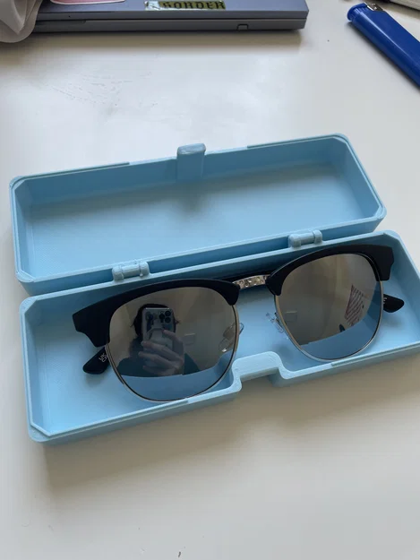 Hộp đựng kính râm/kính (Sunglass case/ Glass case/ shade case) - Image 2