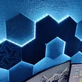 Kênh LED module cho panel lục giác + sleeve Geometry Wall Art - Thumbnail 1